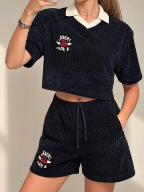 Women Kith velour set